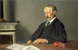Peinture sur toile de Vallotton Felix The Old Concierge reproduction peinte à la main