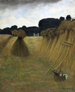 Vallotton Felix The Sheaves reproduction peinte à la main