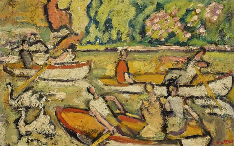 Valtat Louis Barques Au Bois De Boulonge 1921