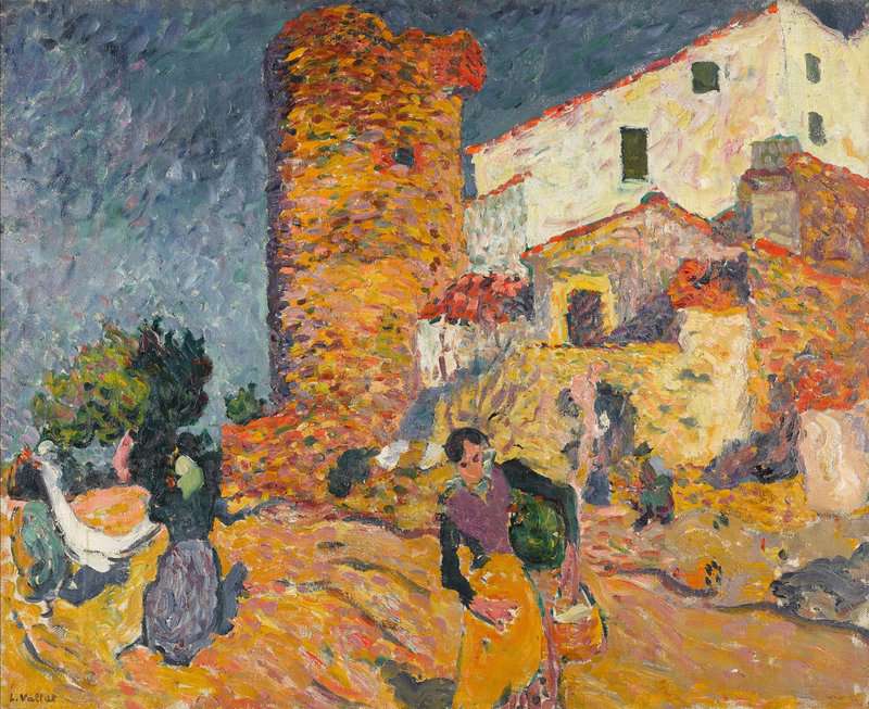 Valtat Louis Catalogne Les Taches Quotidiennes Au Mas 1895