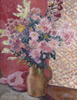 Peinture sur toile de Valtat Louis Fleurs Dans Un Vase 1933 reproduction peinte à la main