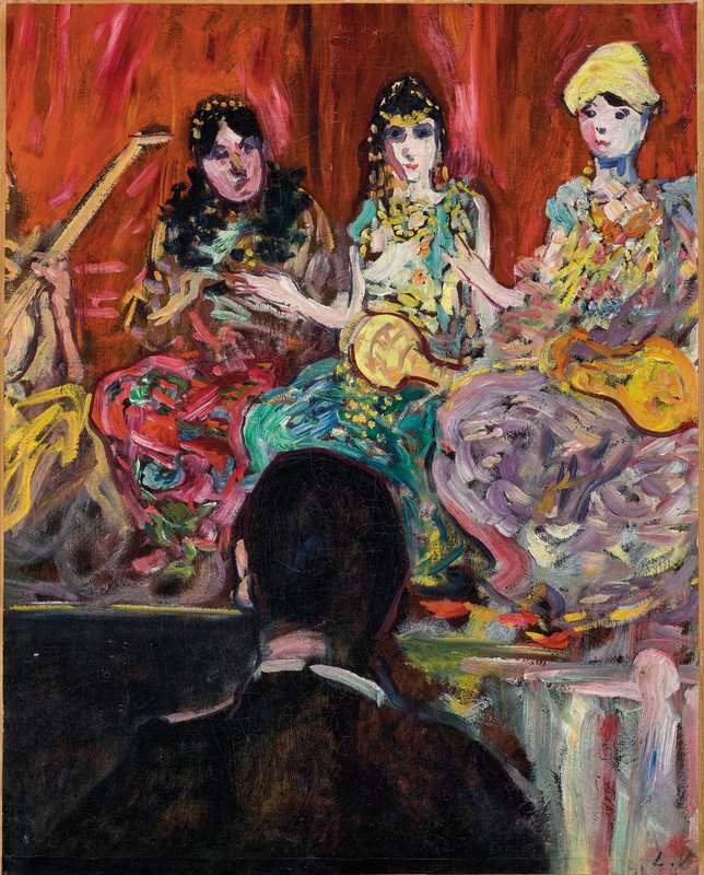 Valtat Louis L Orchestre A La Fete Foraine 1897
