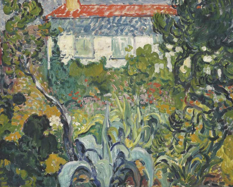 Valtat Louis Le Jardin De La Maison Au Toit Rouge