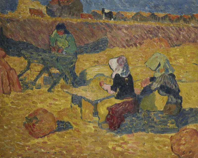 Valtat Louis Les Ecailleres D Hu Tres A Arcachon Ca. 1896