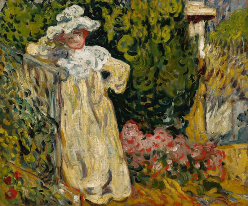 Valtat Louis Madame Valtat Au Jardin Ca. 1905