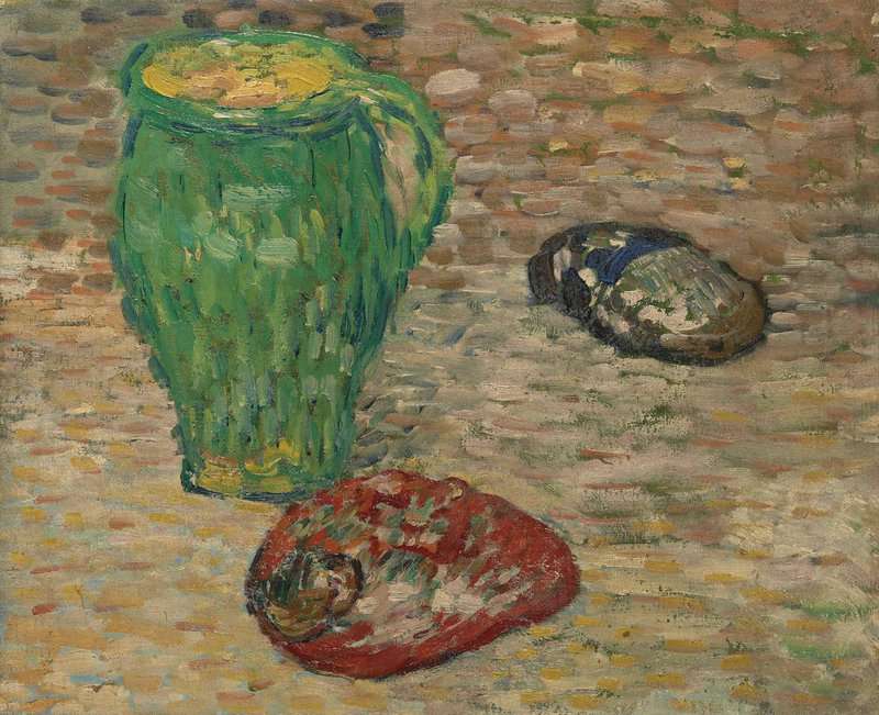 Valtat Louis Nature Morte Au Pichet Vert Ca. 1895