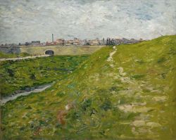 Peinture sur toile de Valtat Louis Paysage Ca. 1898 reproduction peinte à la main
