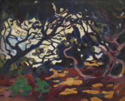 Peinture sur toile de Valtat Louis Pins Au Bord De La Mer Dans Le Midi Ca. 1904 reproduction peinte à la main