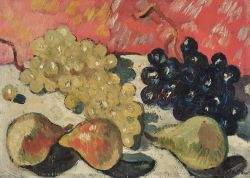 Peinture sur toile de Valtat Louis Poires Et Raisins Ca. 1935 reproduction peinte à la main