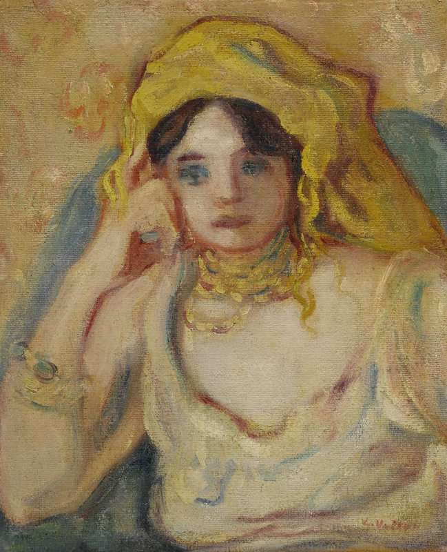 Valtat Louis Suzanne Valtat En Constume Moresque Ca. 1906