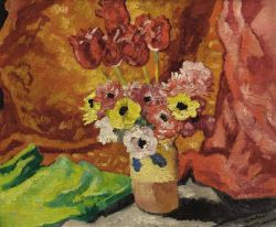 Peinture sur toile de Valtat Louis Vase De Fleurs reproduction peinte à la main