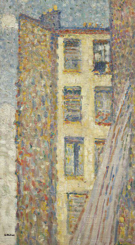 Valtat Louis Vue De La Fenetre De L Atelier 1890