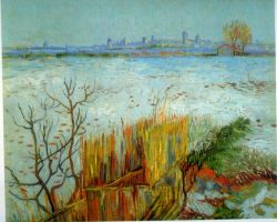 Peinture sur toile de Van Gogh, Arles reproduction peinte à la main