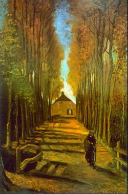 Peinture sur toile de Van Gogh, Automne reproduction peinte à la main