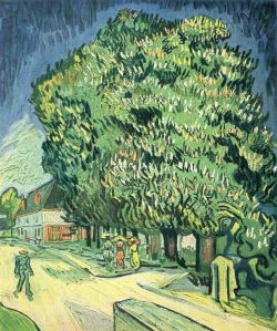 Peinture sur toile de Van Gogh, Floraison du châtaigner reproduction peinte à la main