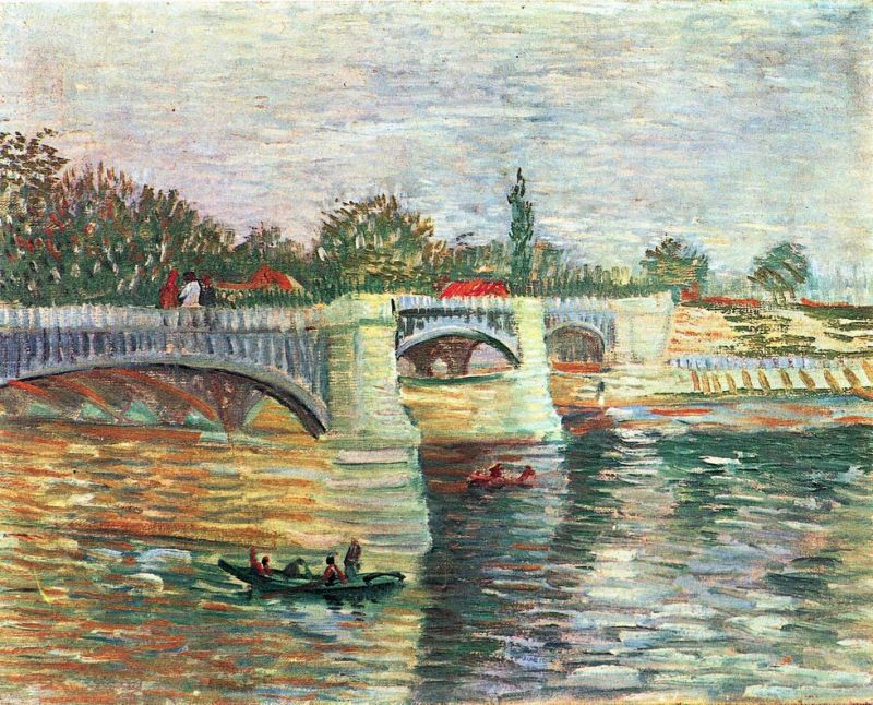 Van Gogh, La Seine avec le pont de la grande Jatte