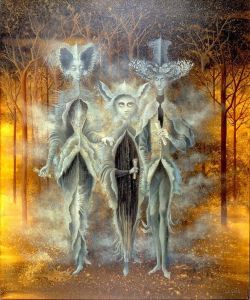 Peinture sur toile de Varo Remedios Aurora 1962 reproduction peinte à la main