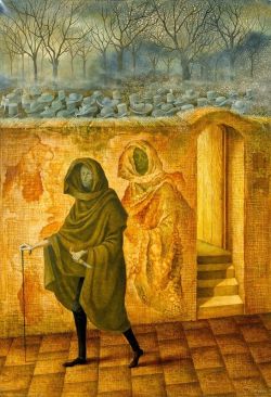 Peinture sur toile de Varo Remedios Coincidencia 1959 reproduction peinte à la main