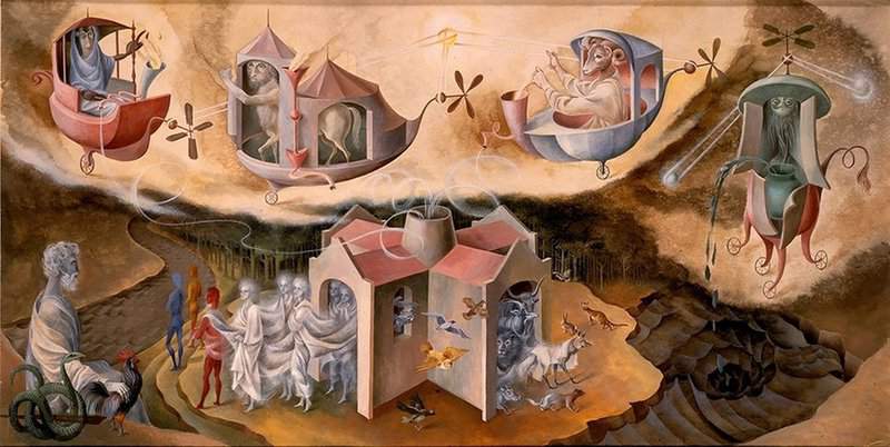 Varo Remedios Creation Of The World Or Microcosm