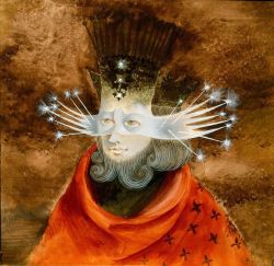 Peinture sur toile de Varo Remedios El Rey 1958 reproduction peinte à la main