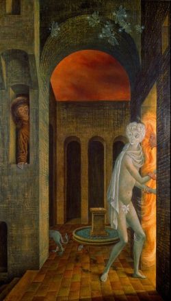 Peinture sur toile de Varo Remedios Encuentro reproduction peinte à la main