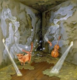 Peinture sur toile de Varo Remedios Energ A Cosmica reproduction peinte à la main