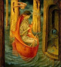Peinture sur toile de Varo Remedios Exploring The Sources Orinoco River reproduction peinte à la main