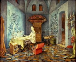 Peinture sur toile de Varo Remedios Harmony reproduction peinte à la main