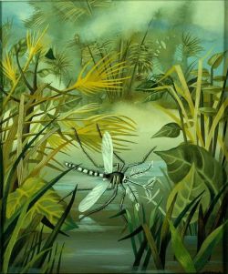 Peinture sur toile de Varo Remedios Malaria reproduction peinte à la main
