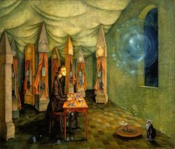 Peinture sur toile de Varo Remedios Revelation Or The Watchmaker reproduction peinte à la main