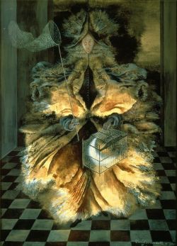 Peinture sur toile de Varo Remedios Stars Catcher reproduction peinte à la main