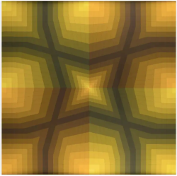 Peinture sur toile de Vasarely Onnca reproduction peinte à la main