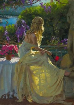 Vicente Romero Redondo Quiet Solitude reproduction peinte à la main