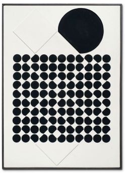 Victor Vasarely, Cassiopée 1957-60 reproduction peinte à la main