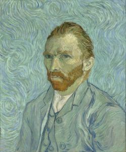 Peinture sur toile de Vincent van Gogh, Autoportrait 1889 reproduction peinte à la main