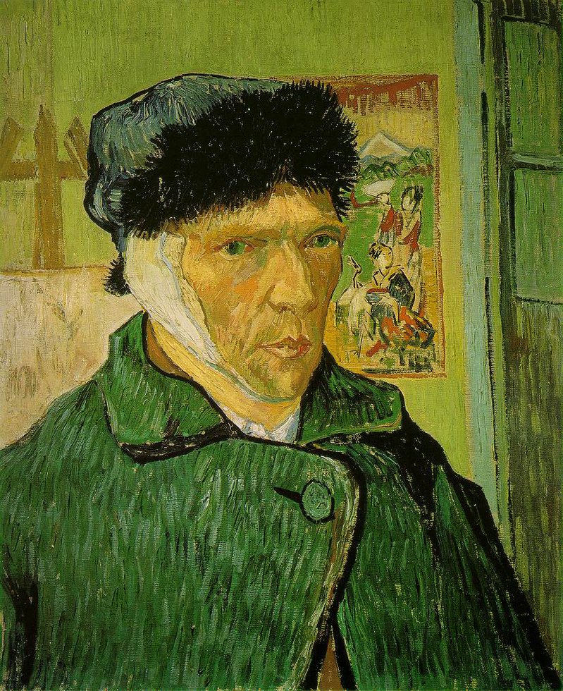 Vincent van Gogh, Autoportrait à l'oreille bandée