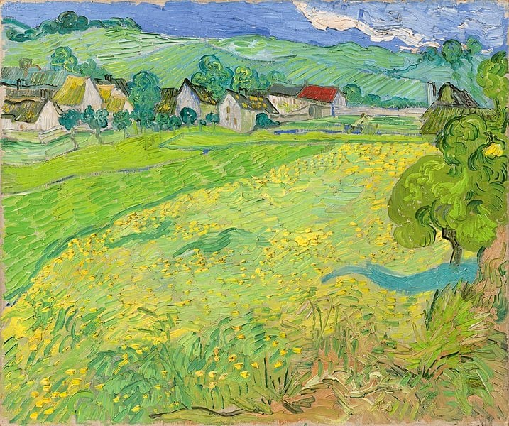 Vincent Van Gogh Les Vessenots A Auvers Auvers-sur-oise 1890