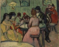Peinture sur toile de Vincent Van Gogh, The Brothel - Le Lupanar 1888 reproduction peinte à la main