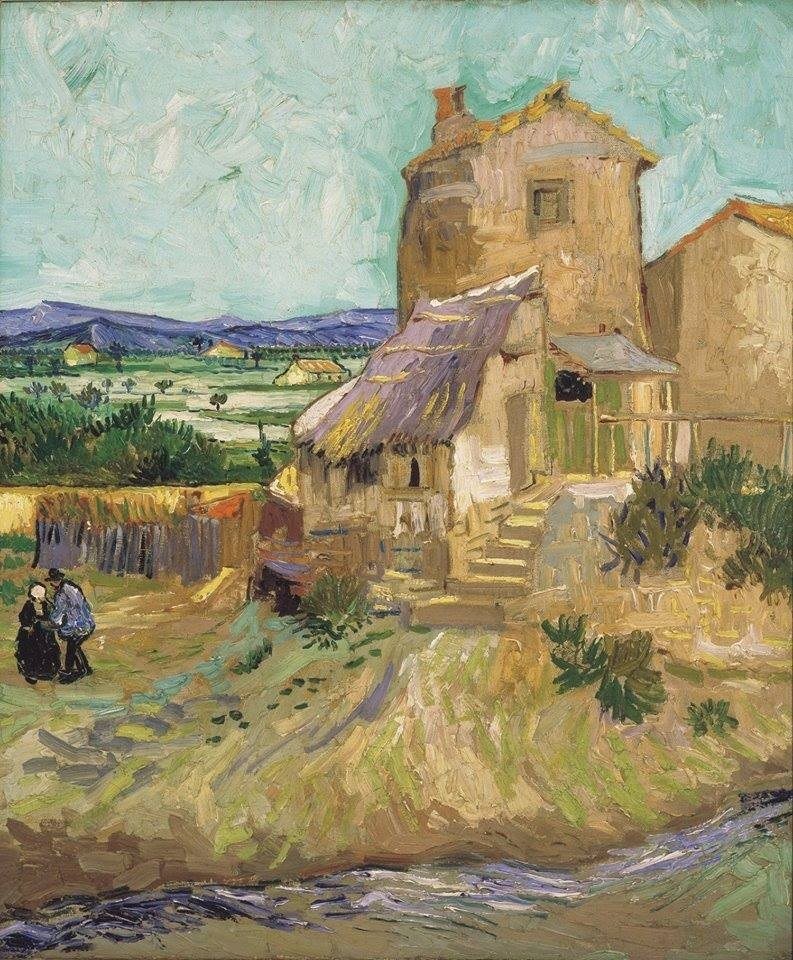 Vincent Van Gogh The Old Mill - La Maison De La Cray