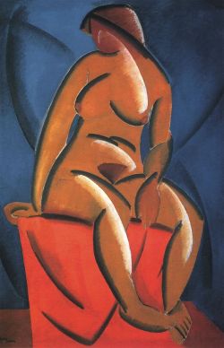 Vladimir Tatlin, Female Model 1913 reproduction peinte à la main