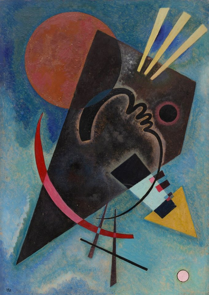 Wasily Kandinsky Pointed And Round Spitz Und Rund 1925