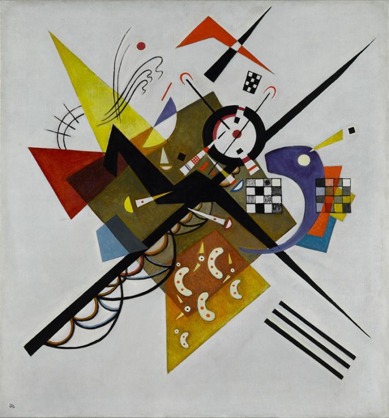 Wassily Kandinsky, Auf Weiss II - Sur Blanc II - 1923