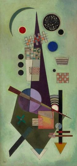 Peinture sur toile de Wassily Kandinsky Extended 1926 reproduction peinte à la main
