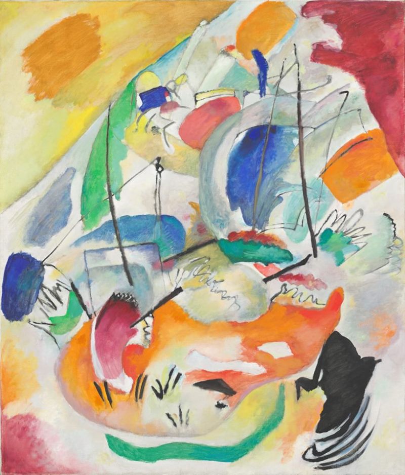 Wassily Kandinsky Improvisation 31 - Sea Battle - 1913