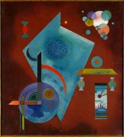 Peinture sur toile de Wassily Kandinsky Locker-fest 1926 reproduction peinte à la main