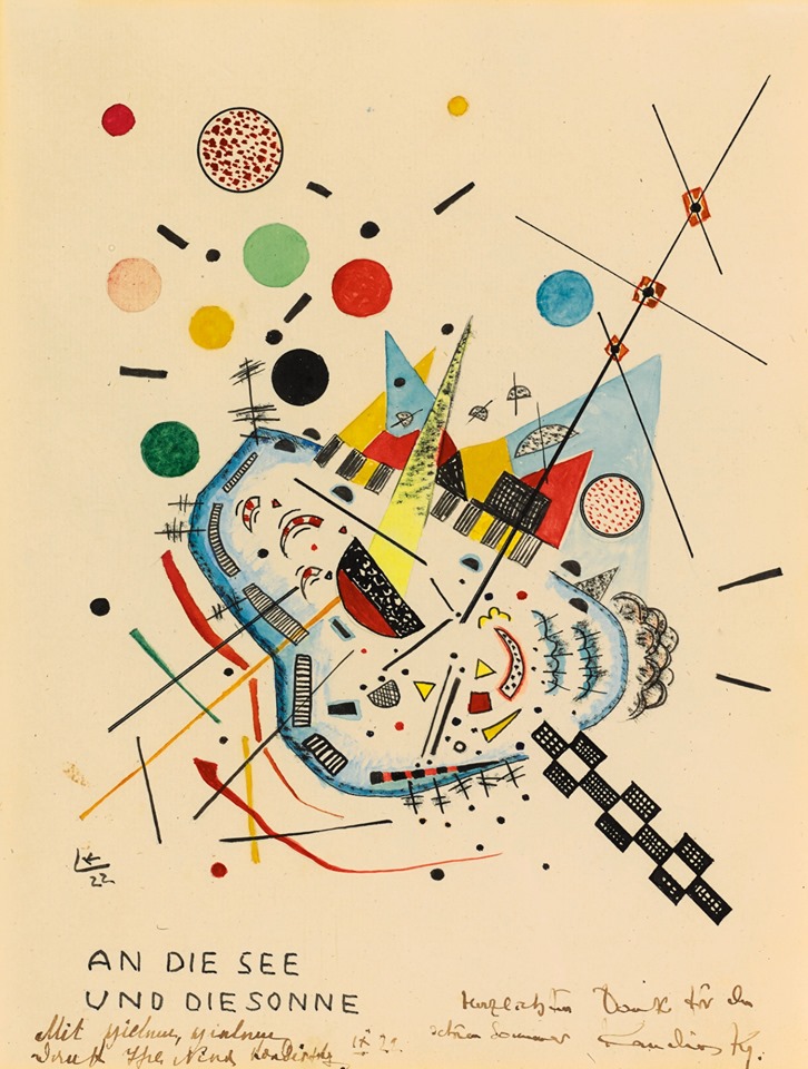 Wassily Kandinsky, To The Sea And The Sun 1922