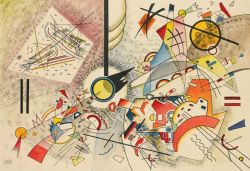 Peinture sur toile de Wassily Kandinsky Untitled 1923 reproduction peinte à la main