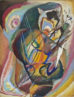 Peinture sur toile de Wassily Kandinsky Untitled Improvisation Iii 1914 reproduction peinte à la main