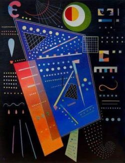 Peinture sur toile de Wassily Kandinsky Upward 1939 reproduction peinte à la main