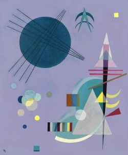 Peinture sur toile de Wassily Kandinsky Violett-grun Violet-green March 1926 reproduction peinte à la main